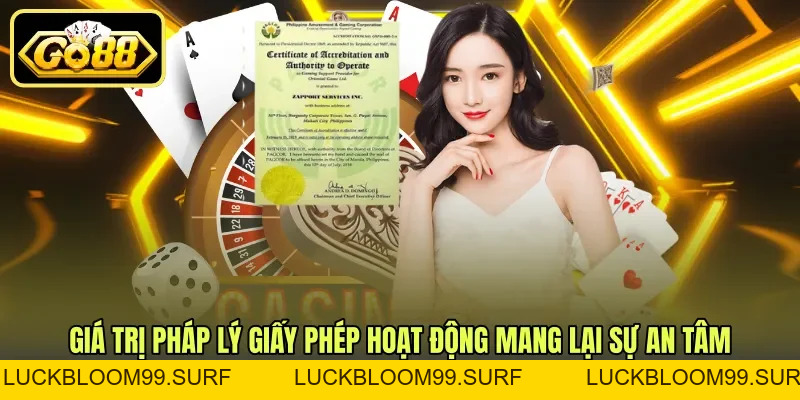 Giấy Phép Hoạt Động – Cơ Sở Pháp Lý Của Nền Tảng GO88